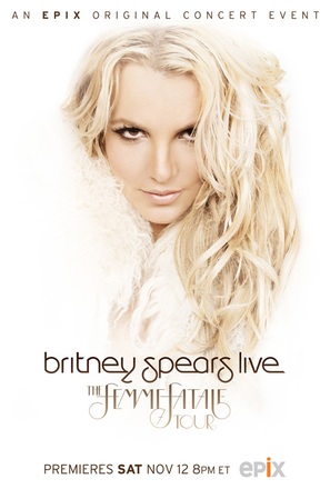 Britney Spears Live: The Femme Fatale Tour - Movie Poster (thumbnail)