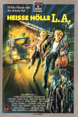 Out of Bounds - German VHS movie cover (thumbnail)