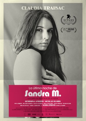 La &uacute;ltima noche de Sandra M. - Swedish Movie Poster (thumbnail)