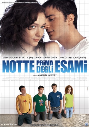 Notte prima degli esami - Italian Movie Poster (thumbnail)