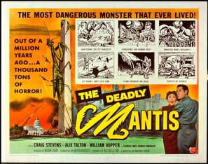 The Deadly Mantis - Theatrical movie poster (thumbnail)