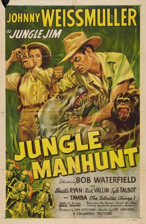 Jungle Manhunt - Movie Poster (thumbnail)