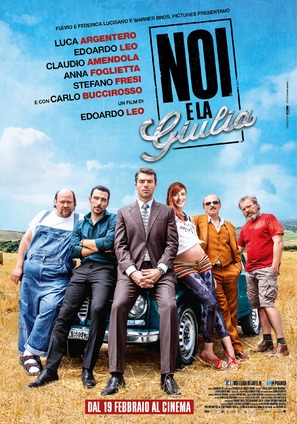 Noi e la Giulia - Italian Movie Poster (thumbnail)