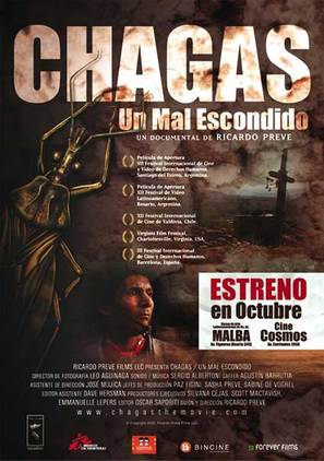Chagas, un mal escondido - Argentinian Movie Poster (thumbnail)