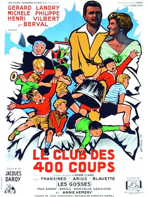 Le club des 400 coups - French Movie Poster (thumbnail)