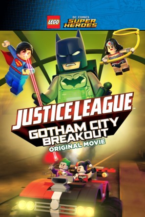 Lego DC Comics Superheroes: Justice League - Gotham City Breakout - Movie Cover (thumbnail)