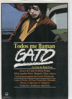 Todos me llaman &#039;Gato&#039; - Spanish Movie Poster (thumbnail)