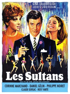 Les Sultans - Belgian Movie Poster (thumbnail)