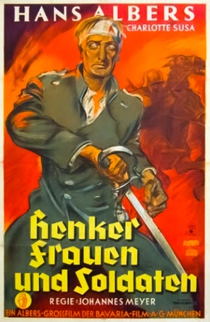 Henker, Frauen und Soldaten - German Movie Poster (thumbnail)
