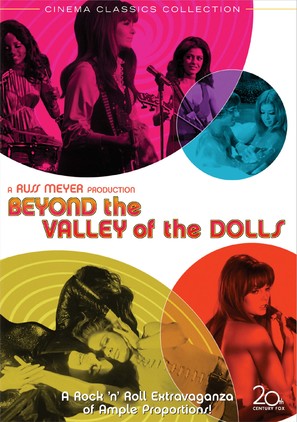 Beyond the Valley of the Dolls - DVD movie cover (thumbnail)