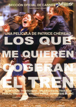 Ceux qui m&#039;aiment prendront le train - Spanish Movie Poster (thumbnail)