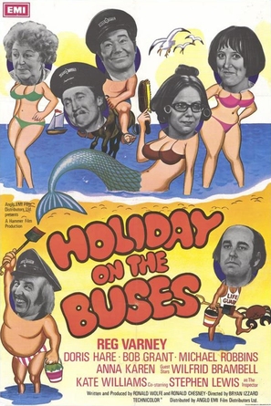 Holiday on the Buses - British Movie Poster (thumbnail)