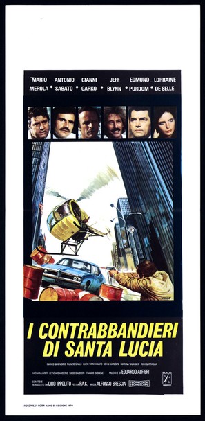 I contrabbandieri di Santa Lucia - Italian Movie Poster (thumbnail)