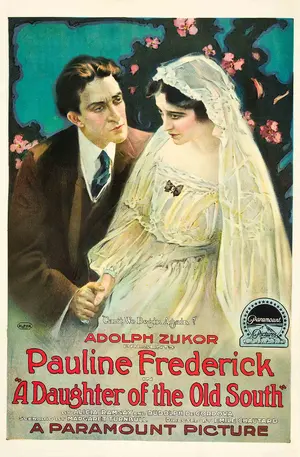 A Daughter of the Old South Poster