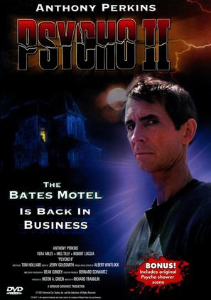 Psycho II - DVD movie cover (thumbnail)