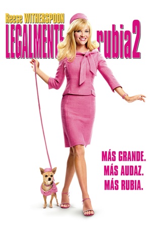Legally Blonde 2: Red, White &amp; Blonde - Mexican DVD movie cover (thumbnail)
