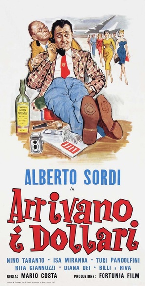 Arrivano i dollari! - Italian Theatrical movie poster (thumbnail)