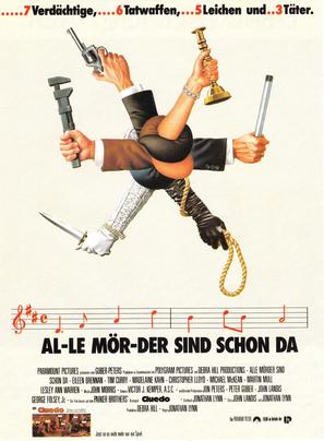 Clue - German Movie Poster (thumbnail)