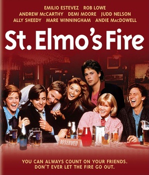 St. Elmo&#039;s Fire - Blu-Ray movie cover (thumbnail)