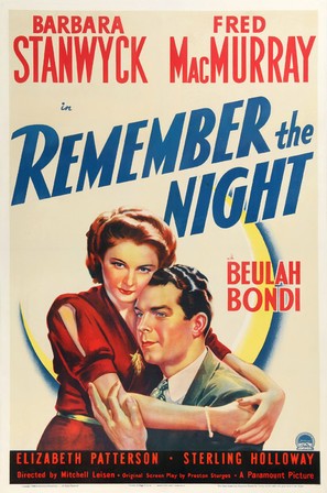 Remember the Night - Movie Poster (thumbnail)