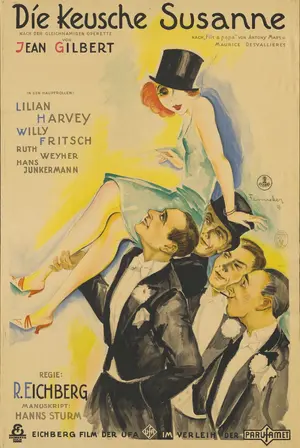 Die keusche Susanne Poster