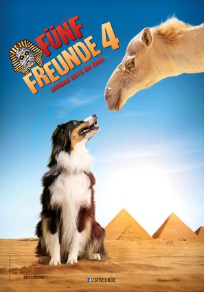 F&uuml;nf Freunde 4 - German Movie Poster (thumbnail)