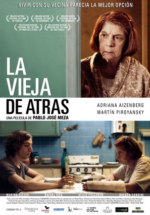 La vieja de atr&aacute;s - Argentinian Movie Poster (thumbnail)