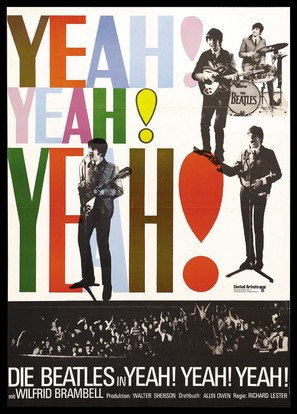 A Hard Day&#039;s Night - German Re-release movie poster (thumbnail)