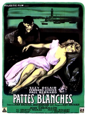 Pattes blanches - French Movie Poster (thumbnail)