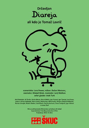 Drzavljan Diareja ali Kdo je Tomaz Lavric - Slovenian Movie Poster (thumbnail)