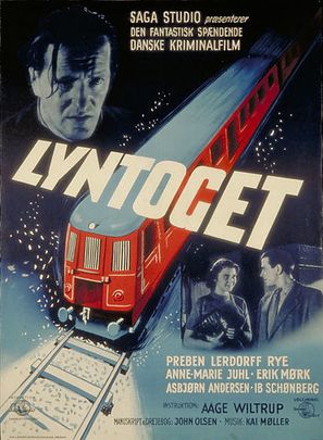 Lyntoget - Danish Movie Poster (thumbnail)