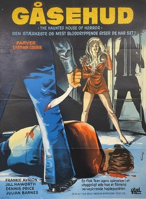 The Haunted House of Horror - Danish Movie Poster (thumbnail)