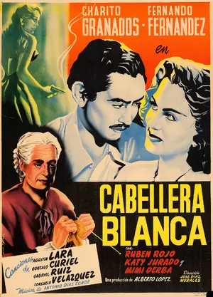 Cabellera blanca Poster
