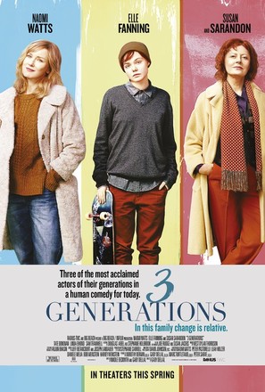 3 Generations - Movie Poster (thumbnail)