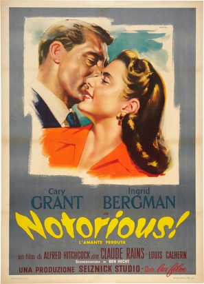 Notorious - Italian Movie Poster (thumbnail)