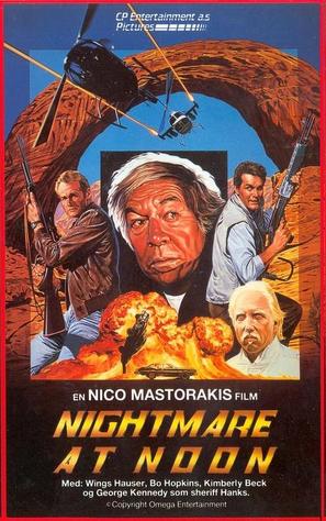 Nightmare at Noon - Norwegian VHS movie cover (thumbnail)