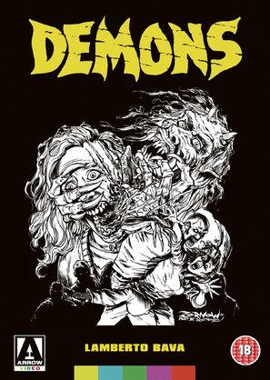 Demoni - British DVD movie cover (thumbnail)