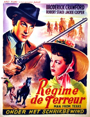 Men of Texas - Belgian Movie Poster (thumbnail)