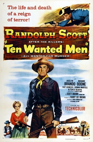 Ten Wanted Men - Movie Poster (thumbnail)