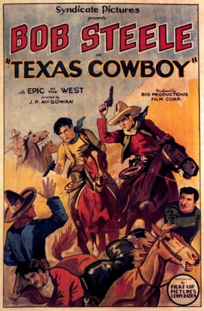 A Texas Cowboy - Movie Poster (thumbnail)