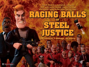 Raging Balls of Steel Justice - British Movie Poster (thumbnail)