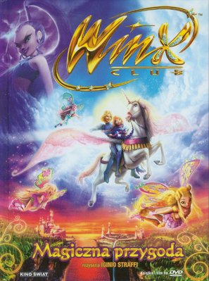 Winx Club 3D: Magic Adventure - Polish DVD movie cover (thumbnail)