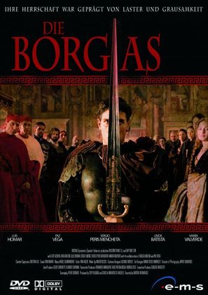 Los Borgia - German DVD movie cover (thumbnail)