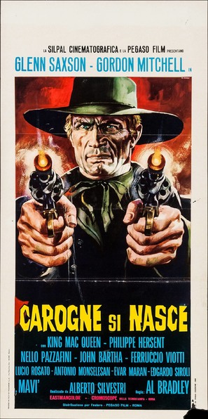 Carogne si nasce - Italian Movie Poster (thumbnail)
