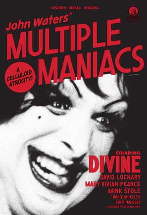 Multiple Maniacs - Re-release movie poster (thumbnail)