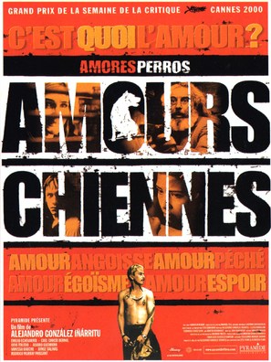Amores Perros - French Movie Poster (thumbnail)