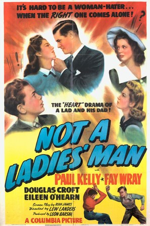 Not a Ladies&#039; Man - Movie Poster (thumbnail)