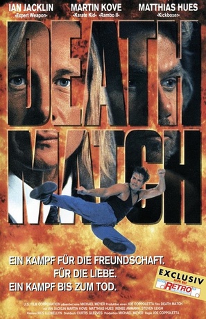 Death Match - German Blu-Ray movie cover (thumbnail)