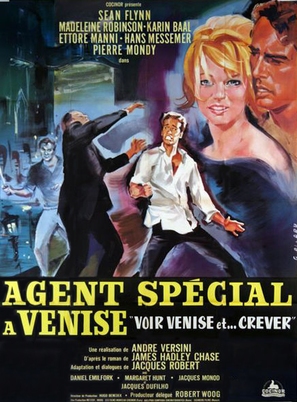 Agent sp&eacute;cial &agrave; Venise - French Movie Poster (thumbnail)