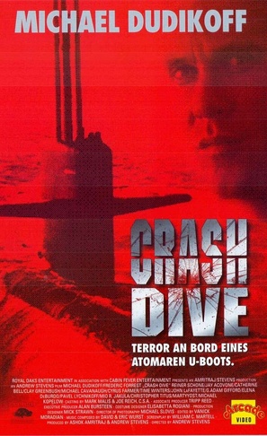 Crash Dive - German VHS movie cover (thumbnail)